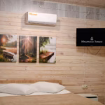 Двухспальная кровать номер у реки Double