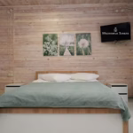 Двухспальная кровать в номере Double Superior