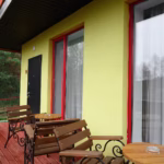 Корпус у реки места для отдыха